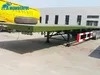 3 4 Axles 45t 60t Capacity Heavy Duty Cargo Extendable 20feet 40FT 45FT Container Width Dimensions Equipment Timber Transport Superlink Truck Semi Trailer