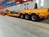 Prime Mover 100 Ton Payload Custom Lowbed Autocad Drawing Low Deck Drop Bed Low Loader Lowbed Detachable Gooseneck Lowboy Semi Trailer