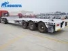 3 Axles Detachable Gooseneck Prime Mover Air Brake System 100 Ton Payload Custom Lowbed Autocad Drawing Low Deck Drop Bed Low Loader Lowbed Lowboy Trailer