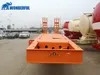 3 Axles Detachable Gooseneck Prime Mover Air Brake System 100 Ton Payload Custom Lowbed Autocad Drawing Low Deck Drop Bed Low Loader Lowbed Lowboy Trailer