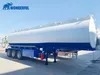 3 Axles Steel Cargo Transport Liquid Petrol Diesel Oil Tank Outboard Motor Insulated Ship Regulations Used 5000 Gallon Aluminum Trailer Fuel Tanker