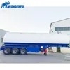 Robust Customized China Brands Multi Axles Aluminum Large Volume Liquid Oil Petrol Diesel Road Vehicle Weight Loading Tank Trailer 45000L Fuel Tanker