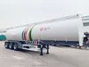 High Bearing Capacity Vapor Recovery Systems Multi Compartments Petroleum Products Transport Fuel Tanker Trailer