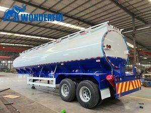 Petroleum Gasoline 3 Axles Aluminum Monoblock Fuel Oil Hot Sale Water Trailer Tanker 50000 Liters Gas 40cbm 45cbm 50cbm Tank Truck Semi Trailer