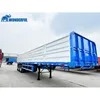 Multi Axles Decking Step Mount High Performance Sidewall Drop Side Enclosed Height Side Gate Load Capacity Quality Customized Bulk Cargo Semi Trailer