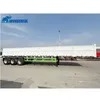 Multi Axles Decking Step Mount High Performance Sidewall Drop Side Enclosed Height Side Gate Load Capacity Quality Customized Bulk Cargo Semi Trailer