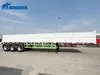 Reliable Multi Axles 60t off Load Step Deck Utility Drop Side Wall Extension Cargo Grain Easy Loads New Design Panels Aluminum Dimensions Sidewall Semi Trailer