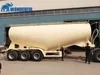 3 Axle China Manufacturer Mixer Total Volume Unloading Vehicle Height Transportation Auto Road Concrete Fly Ash Cargo Bulk Cement Trailer Truck Van Tanker