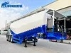 Durable 3 Axle Volume 40FT Sale Dimension Anchor Heil Ets2 Truck Weigh Load Parts Compartment Capacity Size Type Dry Bulk Powder Cement Tanker Semi Trailer