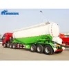 Durable China Manufacturer Customized 3 Axles Industrial Transport Powder Heavy Duty Delivery Design Concrete Enclosed Hauling Pump Length Cement Tanker Trailer