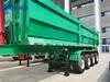 Durable Top Selling Tipping Efficient 40 Cbm 3 4 5 Axles Quality U Type Dump Cargo Semi Trailer Truck Heavy Duty Tipper
