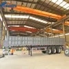 3 Axles 40-50t Side Tipper Trailer for Sand Coal Grain Stone Load Used in Zambia