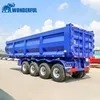 Factory Supplier China Hot Sale 3 Axle U Type 40cbm Heavy Duty Hydraulic Cylinder Tipper Transportation Cargo Used Caravan Dump Semi Lorry Cimc Truck Trailer