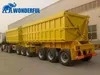 Customer Requirements Superlink 3 4 Axle Air Mechanical Suspension Heavy Duty Cargo Transport Hydraulic Truck Semi Trailer Drop Dump Dumper Side Tipper