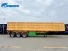 Heavy Duty Offloading Quad Axle Hydraulic Mechanism Dump Road Weight Volume Superlink Transit Panel Roll Over Tarp Dumping Drop Trailer Wall Door Side Tipper