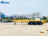 New 3 Axles 40FT 40 Tons Chassis Truck Container Flatbed Transport Skeleton Semi Truck Trailer