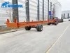 Truck Carrier Axles Storage Box Intermodal Skeleton Compass Hitch Loading Shipping Ocean Container Technicians Chassis Semi Trailer