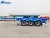 Customer Requirements 2 3 4 Axles Air Mechanical Suspension Terminal Port Transport 20feet 40FT 45FT Container Truck Skeletal Chassis Skeleton Semi Trailer