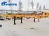 2 3 4 Axles Air Suspension High Strength Q345 T700 Heavy Duty Transport 20foot 40FT 45FT Container Truck Skeletal Chassis Skeleton Semi Trailer