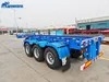 2 3 4 Axles Air Mechanical Suspension High Strength T700 Heavy Duty Transport 20foot 40FT 45FT Container Truck Skeletal Chassis Skeleton Semi Trailer