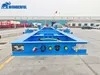 2 3 4 Axles Air Mechanical Suspension High Strength T700 Heavy Duty Transport 20foot 40FT 45FT Container Truck Skeletal Chassis Skeleton Semi Trailer