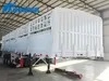 Tri-Axle 40FT 40ton Wide Board Bracket Kit Flatbed Barrier Invisible Barbed Wire Bulk Cargo Type Fender Wall Framing Delivery Fence Transport Semi Truck Trailer