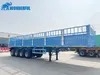 3 4 5 Axle Air Mechanical Suspension 12wheels 16 Types Toll Box Truck Cargo Heavy Duty Cargo Truck 40 80 Tons Sidewall Side Wall Stake Fence Truck Sem Trailer