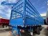 3 4 5 Axles 36t 80t Capability Air Mechanical Suspension Supply 12.5 16 Meters 40FT 45FT Widely Used Dropside Sidewall Side Wall Stake Fence Semi Trailer