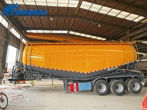 Durable 3 Axle Volume 40FT Sale Dimension Anchor Heil Ets2 Truck Weigh Load Parts Compartment Capacity Size Type Dry Bulk Powder Cement Tanker Semi Trailer